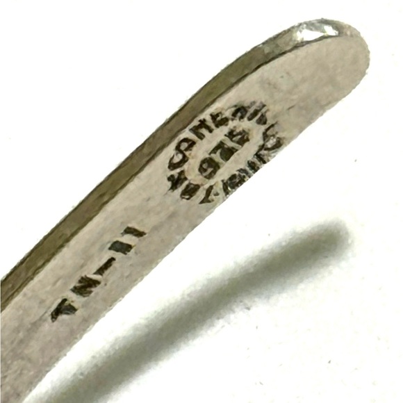 Signed, Taxco Vintage Sterling Silver Modernist Collar / Choker / Necklace - Picture 5 of 7